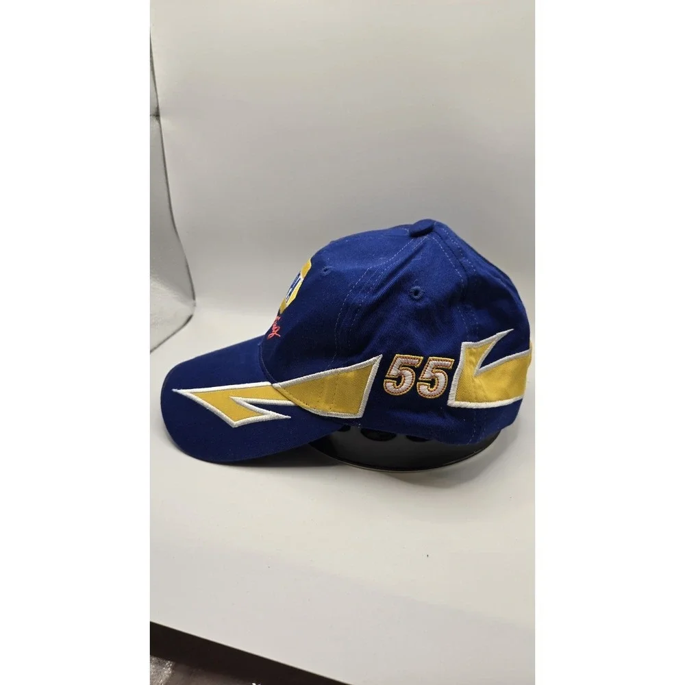 Michael Waltrip 55 NAPA Racing NASCAR Hat Blue Toyota Sponsor Cap OSFM